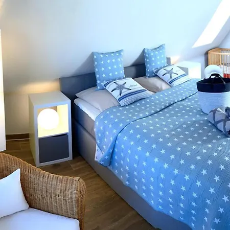 度假居 Wiesenstr 4 Haus Blaumoewe