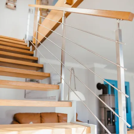 度假居 Wiesenstr 4 Haus Blaumoewe *