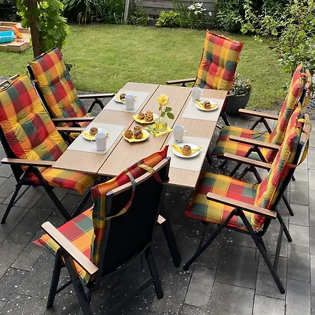 度假居 Wiesenstr 4 Haus Blaumoewe 青斯特