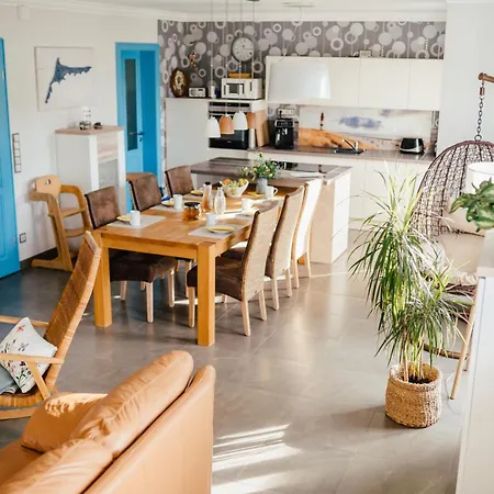 度假居 Wiesenstr 4 Haus Blaumoewe